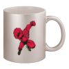 11oz Metallic Silver Mug Thumbnail