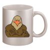 11oz Metallic Silver Mug Thumbnail