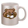 11oz Metallic Silver Mug Thumbnail