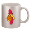11oz Metallic Silver Mug Thumbnail