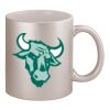 11oz Metallic Silver Mug Thumbnail