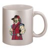 11oz Metallic Silver Mug Thumbnail