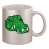 11oz Metallic Silver Mug Thumbnail