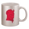 11oz Metallic Silver Mug Thumbnail