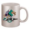 11oz Metallic Silver Mug Thumbnail