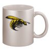 11oz Metallic Silver Mug Thumbnail