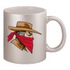11oz Metallic Silver Mug Thumbnail