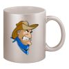 11oz Metallic Silver Mug Thumbnail