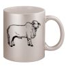 11oz Metallic Silver Mug Thumbnail