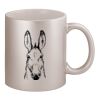 11oz Metallic Silver Mug Thumbnail