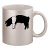 11oz Metallic Silver Mug Thumbnail