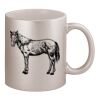 11oz Metallic Silver Mug Thumbnail