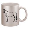 11oz Metallic Silver Mug Thumbnail