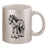 11oz Metallic Silver Mug Thumbnail