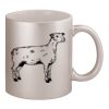 11oz Metallic Silver Mug Thumbnail