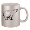11oz Metallic Silver Mug Thumbnail