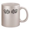 11oz Metallic Silver Mug Thumbnail
