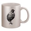11oz Metallic Silver Mug Thumbnail