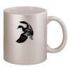 11oz Metallic Silver Mug Thumbnail
