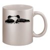11oz Metallic Silver Mug Thumbnail