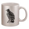 11oz Metallic Silver Mug Thumbnail