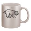 11oz Metallic Silver Mug Thumbnail