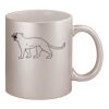 11oz Metallic Silver Mug Thumbnail