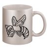 11oz Metallic Silver Mug Thumbnail