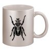 11oz Metallic Silver Mug Thumbnail