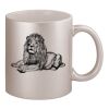 11oz Metallic Silver Mug Thumbnail