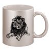 11oz Metallic Silver Mug Thumbnail