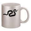 11oz Metallic Silver Mug Thumbnail