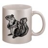 11oz Metallic Silver Mug Thumbnail