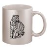 11oz Metallic Silver Mug Thumbnail