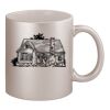 11oz Metallic Silver Mug Thumbnail