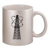 11oz Metallic Silver Mug Thumbnail