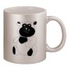 11oz Metallic Silver Mug Thumbnail