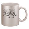 11oz Metallic Silver Mug Thumbnail