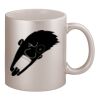 11oz Metallic Silver Mug Thumbnail