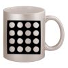 11oz Metallic Silver Mug Thumbnail