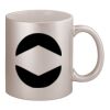 11oz Metallic Silver Mug Thumbnail