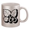 11oz Metallic Silver Mug Thumbnail