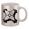 11oz Metallic Silver Mug Thumbnail