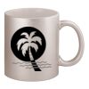 11oz Metallic Silver Mug Thumbnail