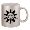 11oz Metallic Silver Mug Thumbnail