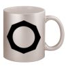 11oz Metallic Silver Mug Thumbnail