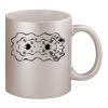 11oz Metallic Silver Mug Thumbnail