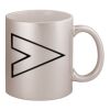 11oz Metallic Silver Mug Thumbnail