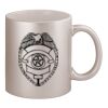 11oz Metallic Silver Mug Thumbnail