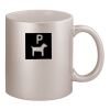 11oz Metallic Silver Mug Thumbnail